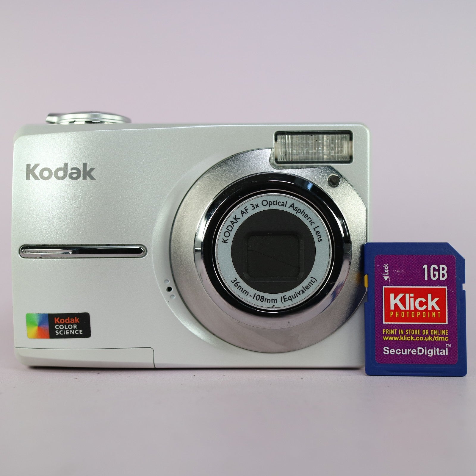 Kodak Digital Camera EasyShare C613 6.0MP White Tested