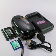 Samsung SMX-C20BP Handheld Camcorder Black Tested Full Working Set