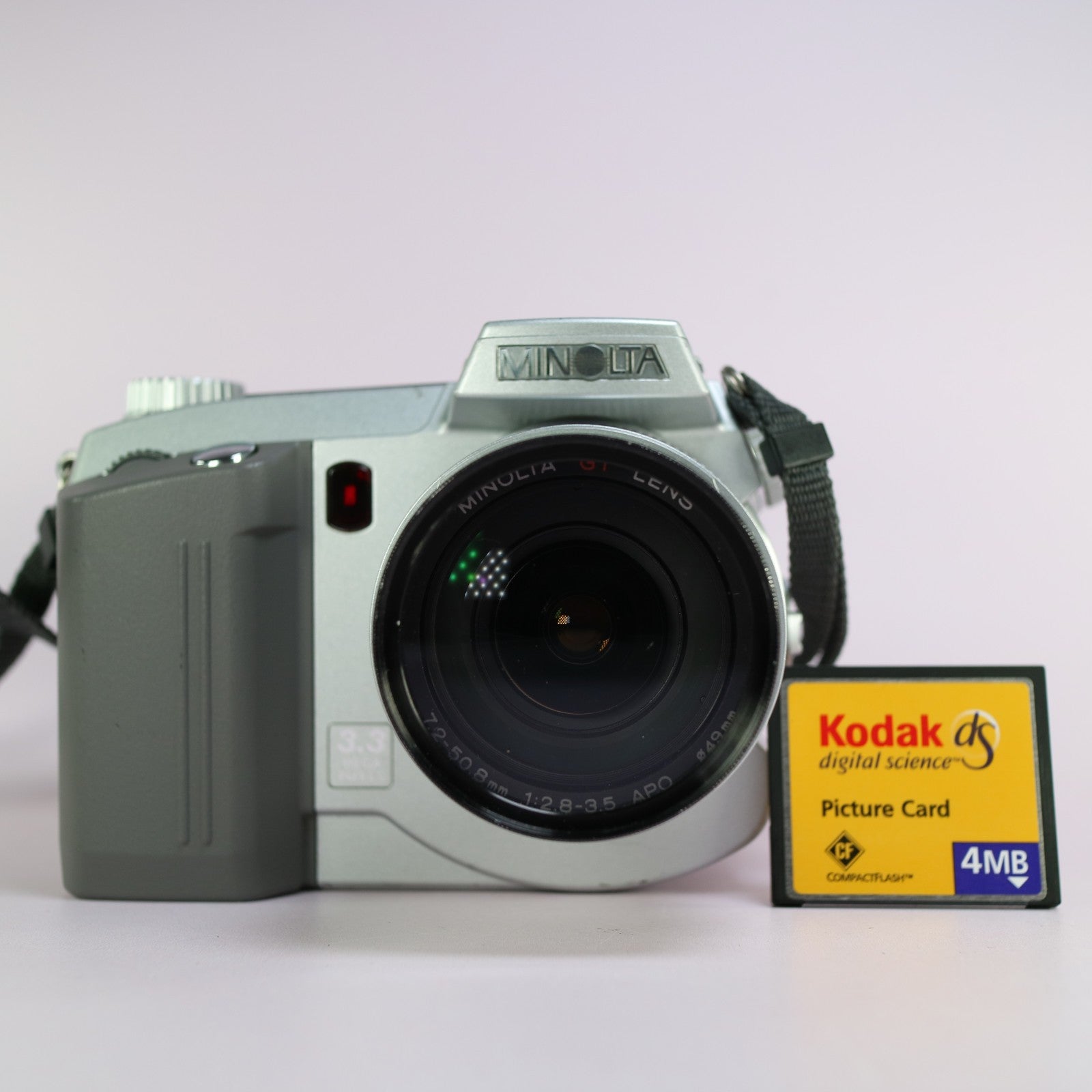 Minolta Digital Bridge Camera Dimage 5 3.3MP Silver Tested