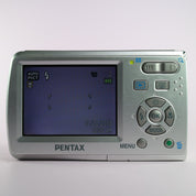 Pentax Digital Camera Optio E60 10.1MP Silver Tested