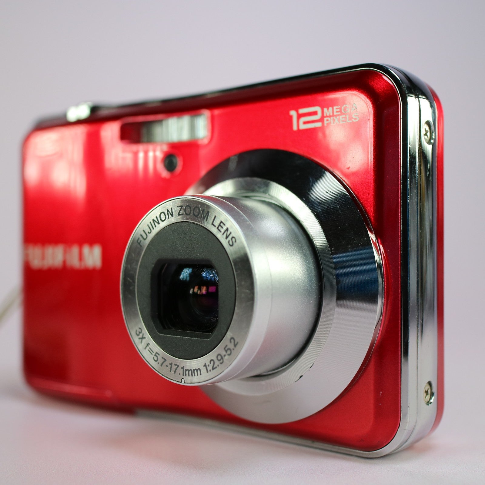 Fujiflm Digital Camera FinePix AV120 12.0MP Red Tested