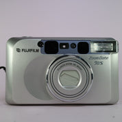 Fujifilm Zoom Date 90S 35mm Film Point and Shoot Camera Silver Tested