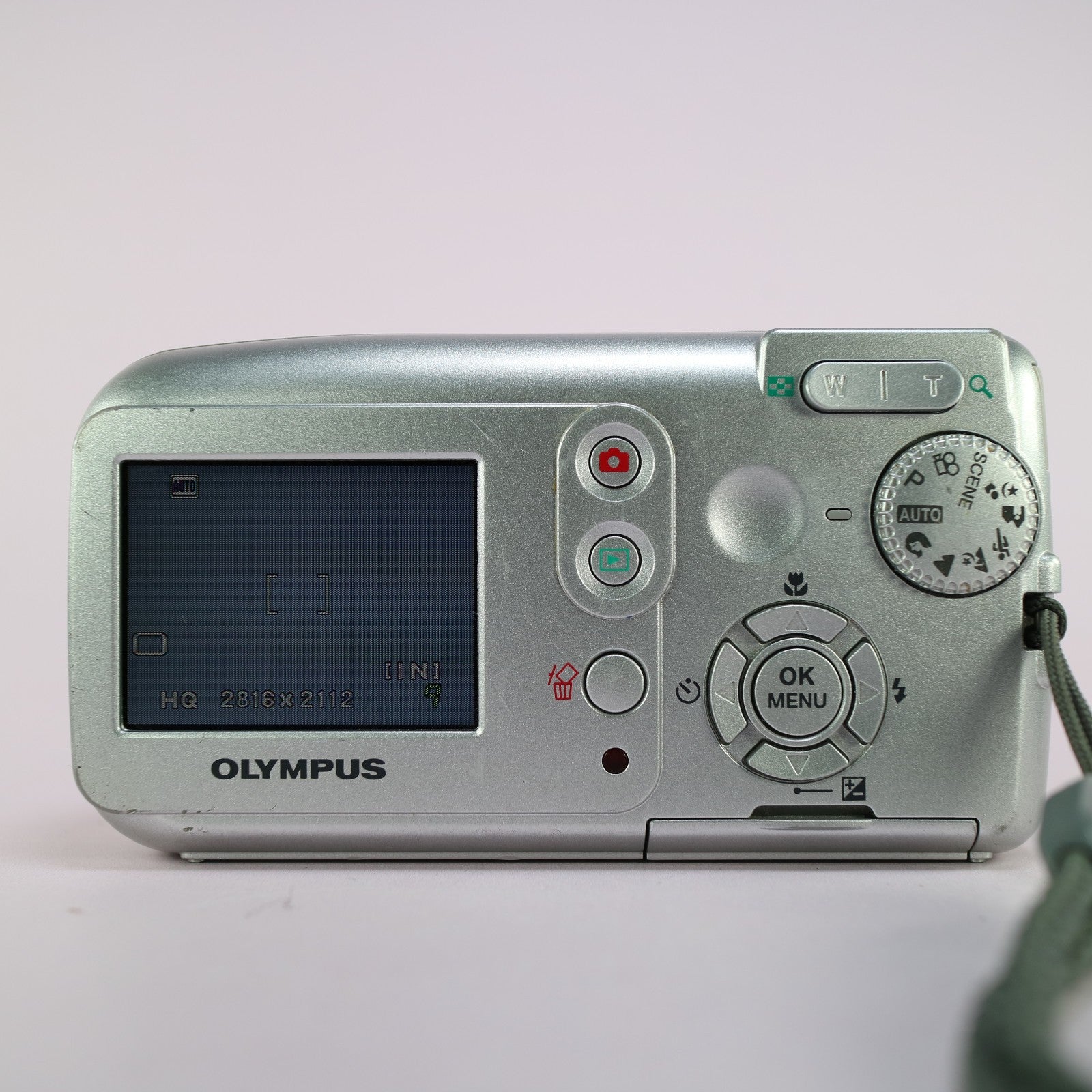 Olympus FE-120 6.0 MP Compact Digital Camera Silver Tested With xD Card