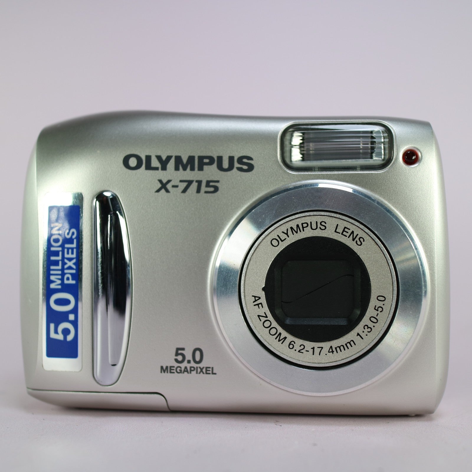 Olympus Digital Camera X-715 5.0MP Silver Tested