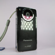 Panasonic HM-TA1 High Definition Handheld Camcorder Black Tested Full Set