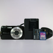 Casio Digital Camera Exilim EX-S12 12.1MP Black Tested Full Working Set