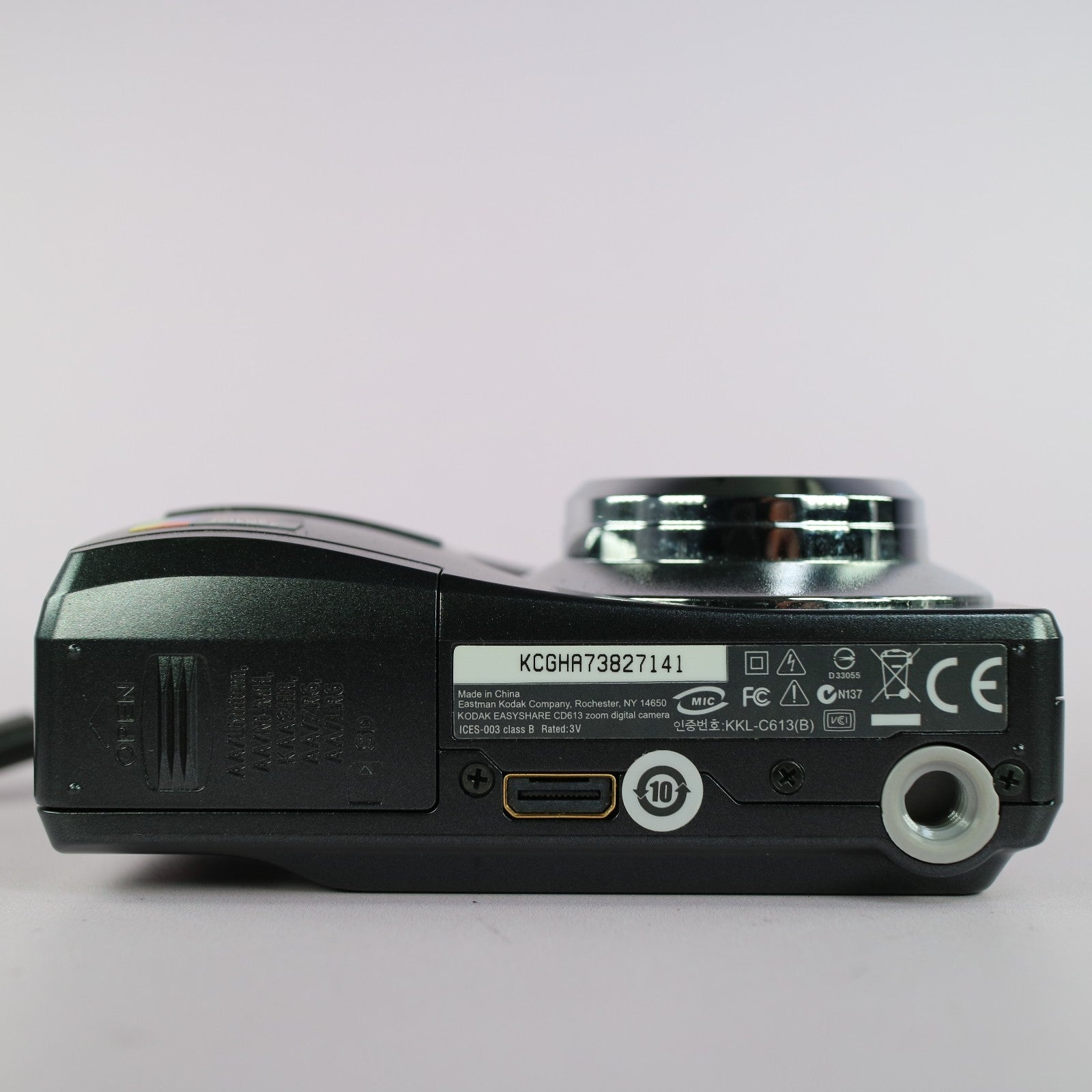 Kodak Digital Camera EasyShare C613 6.0MP Black Tested