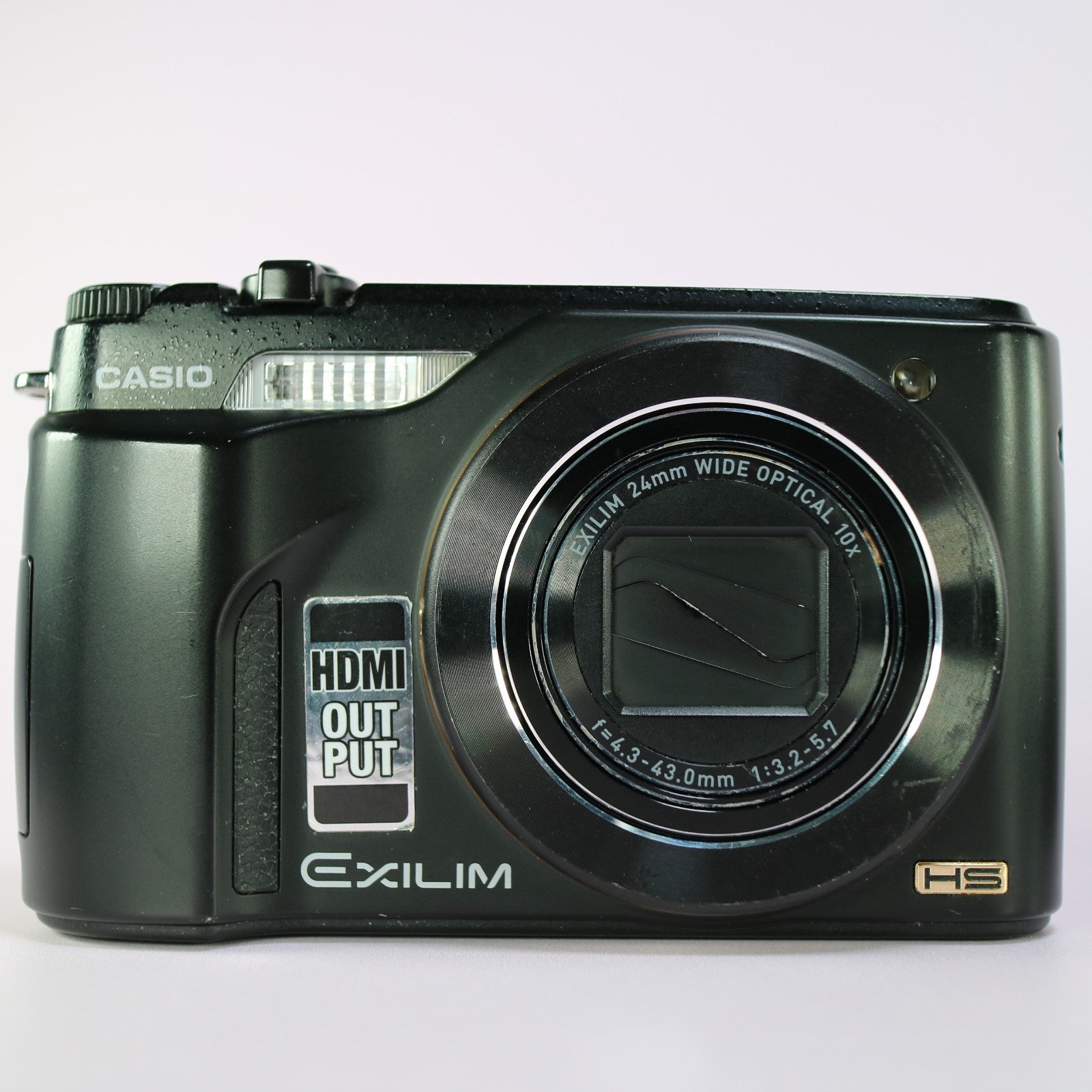 Casio Digital Camera Exilim EX-FH100 10.1MP Black Tested Full Working Set