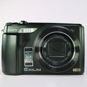 Casio Digital Camera Exilim EX-FH100 10.1MP Black Tested Full Working Set