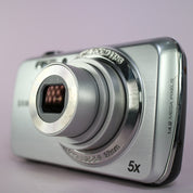 Samsung Digital Camera PL22 14.2MP Silver Tested Full Working Set