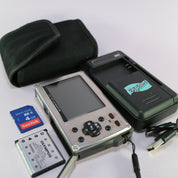 Traveler Digital Camera UW 8 8.0MP Underwater Silver Tested Full Working Set