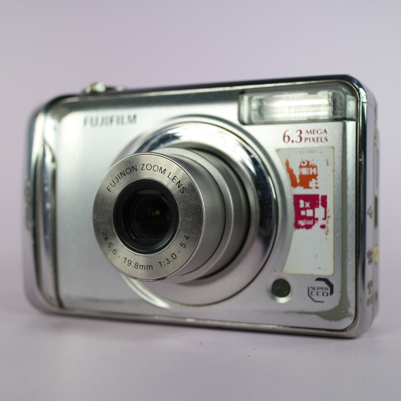 Fujifilm Digital Camera FinePix A610 6.3MP Silver Tested