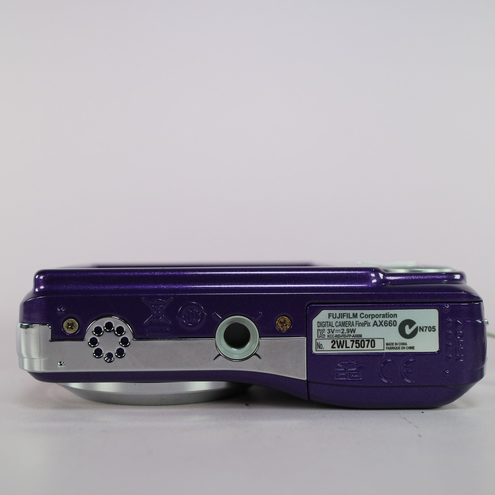 Fujiflm Digital Camera FinePix AX660 16.0MP Purple Tested