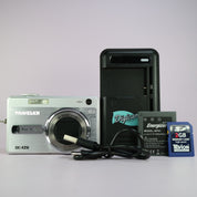 Traveler Digital Camera DC-XZ6 10.1MP Silver Tested
