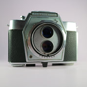 Agfa Flexilette 35mm Film Twin Lens Reflex TLR Camera Silver Tested