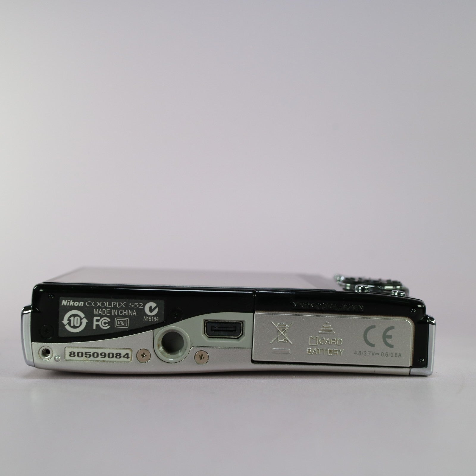 Nikon Digital Camera Coolpix S52 9.0MP Silver Tested