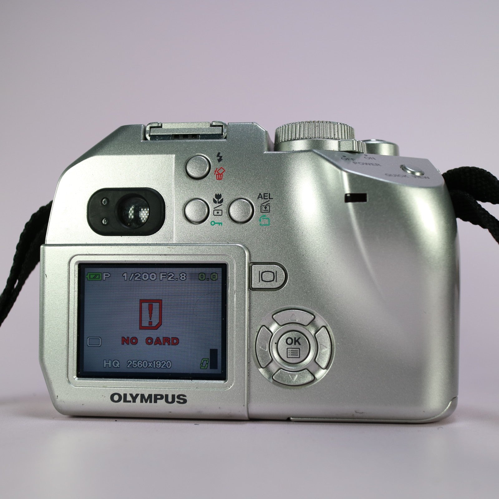 Olympus Camedia C-5000 Zoom 5.0MP Digital Camera Silver Tested Full Set