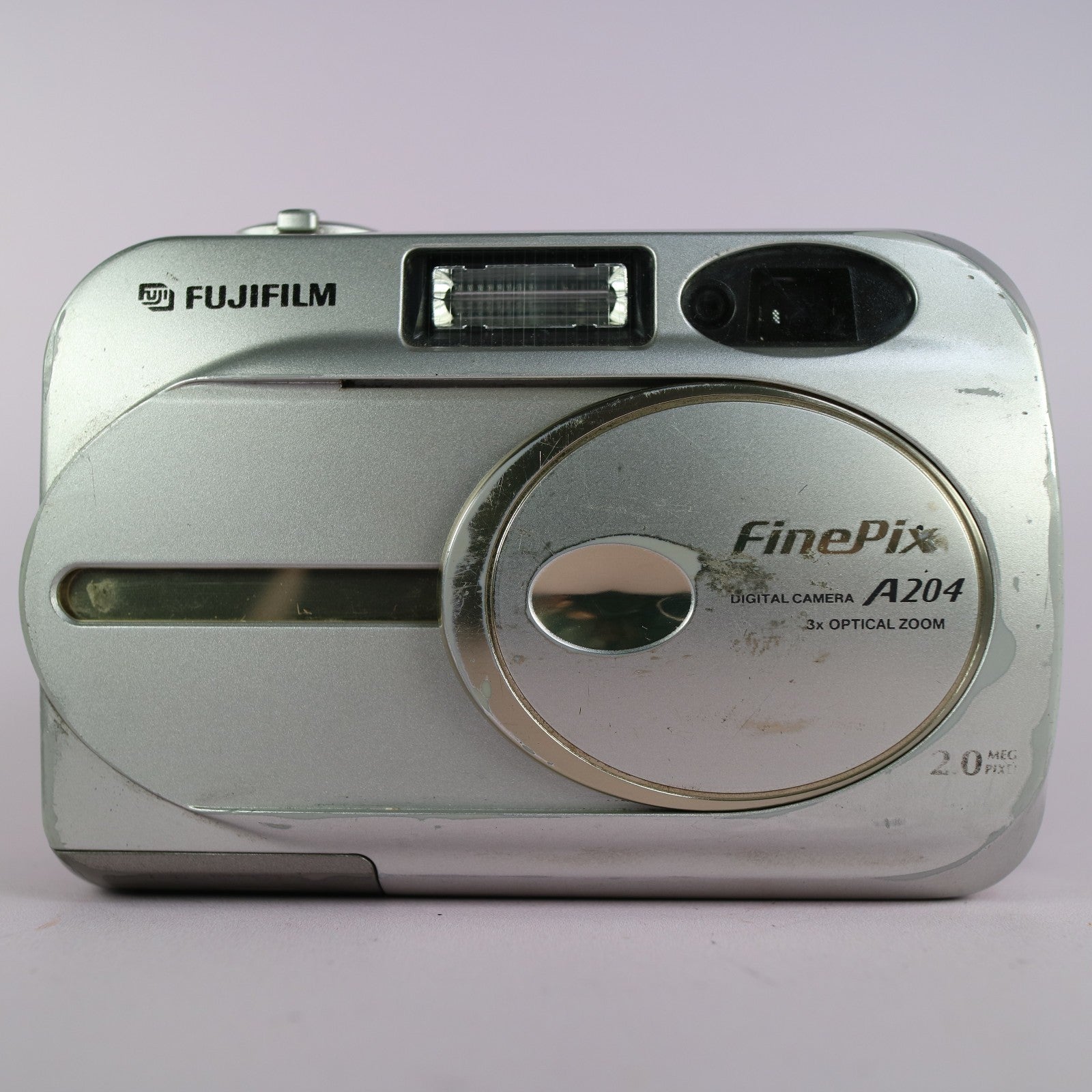 Fujifilm Digital Camera FinePix A204 2.0MP Silver Tested