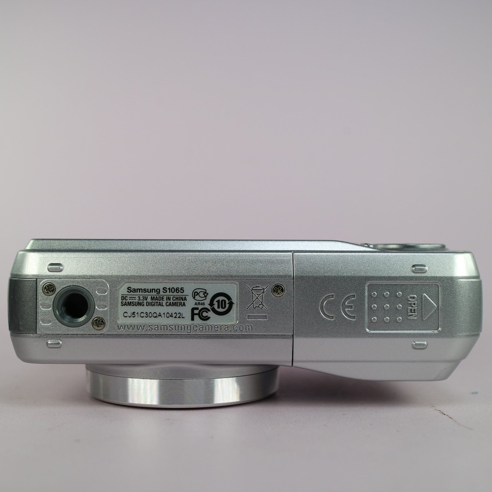 Samsung Digital Camera S1065 10.2MP Silver Tested