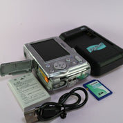 Nikon Digital Camera WiFi Coolpix P3 8.1MP Silver Tested Full Working Set