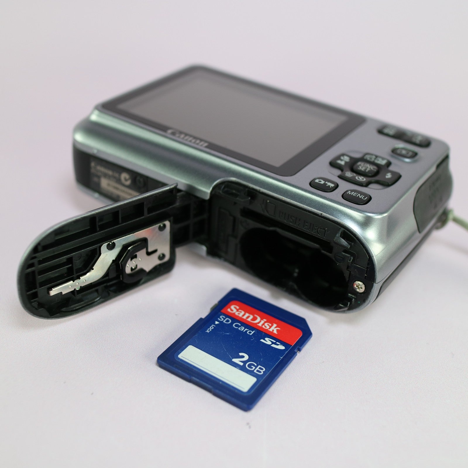 Canon Digital Camera PowerShot A490 10.0MP Silver Tested
