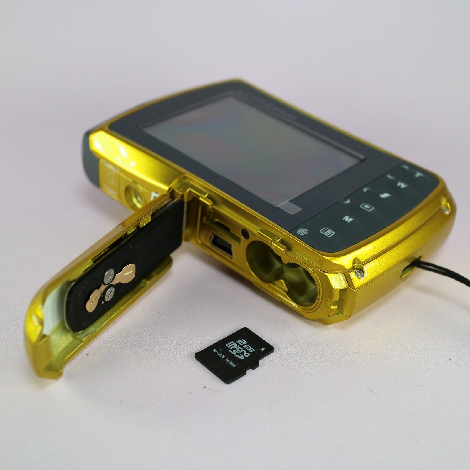 Polaroid Digital Camera iD516 12.0MP Underwater Gold Tested
