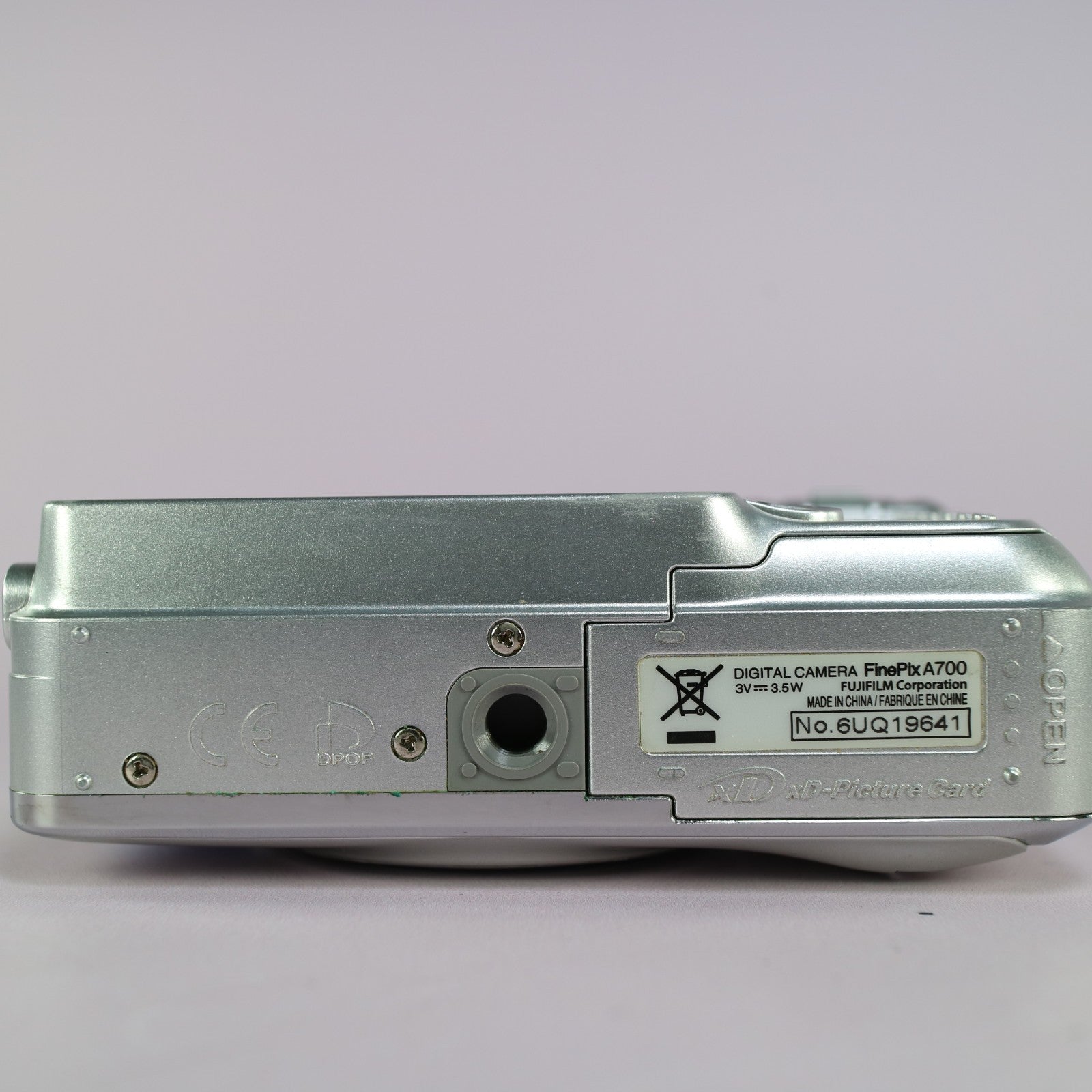 Fujifilm Digital Camera FinePix A700 7.3MP Silver Tested