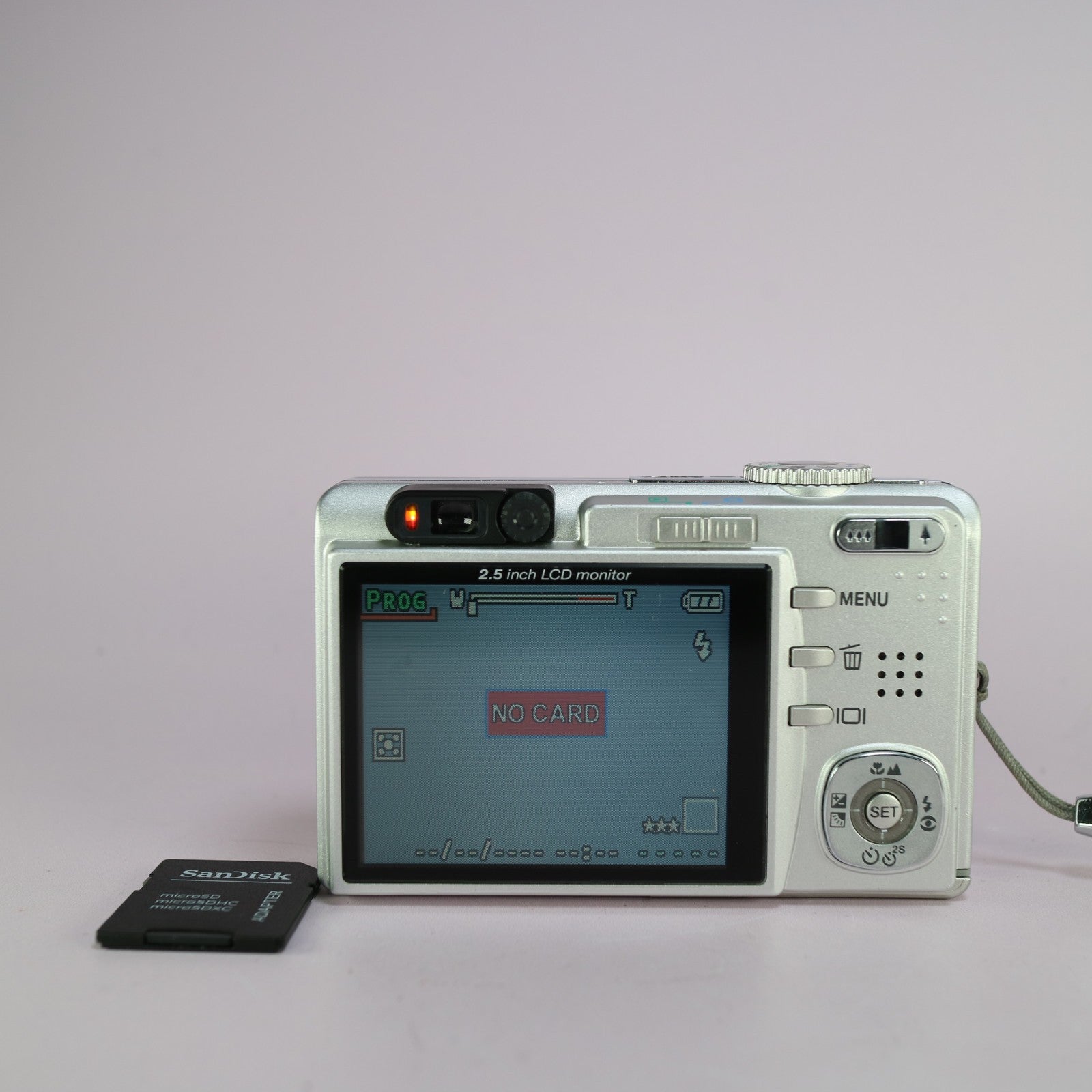Centon Digital Camera DC8s 8.1MP Silver Tested Full Working Set