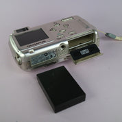 Olympus Digital Camera Mju 400 4.0MP Silver Tested