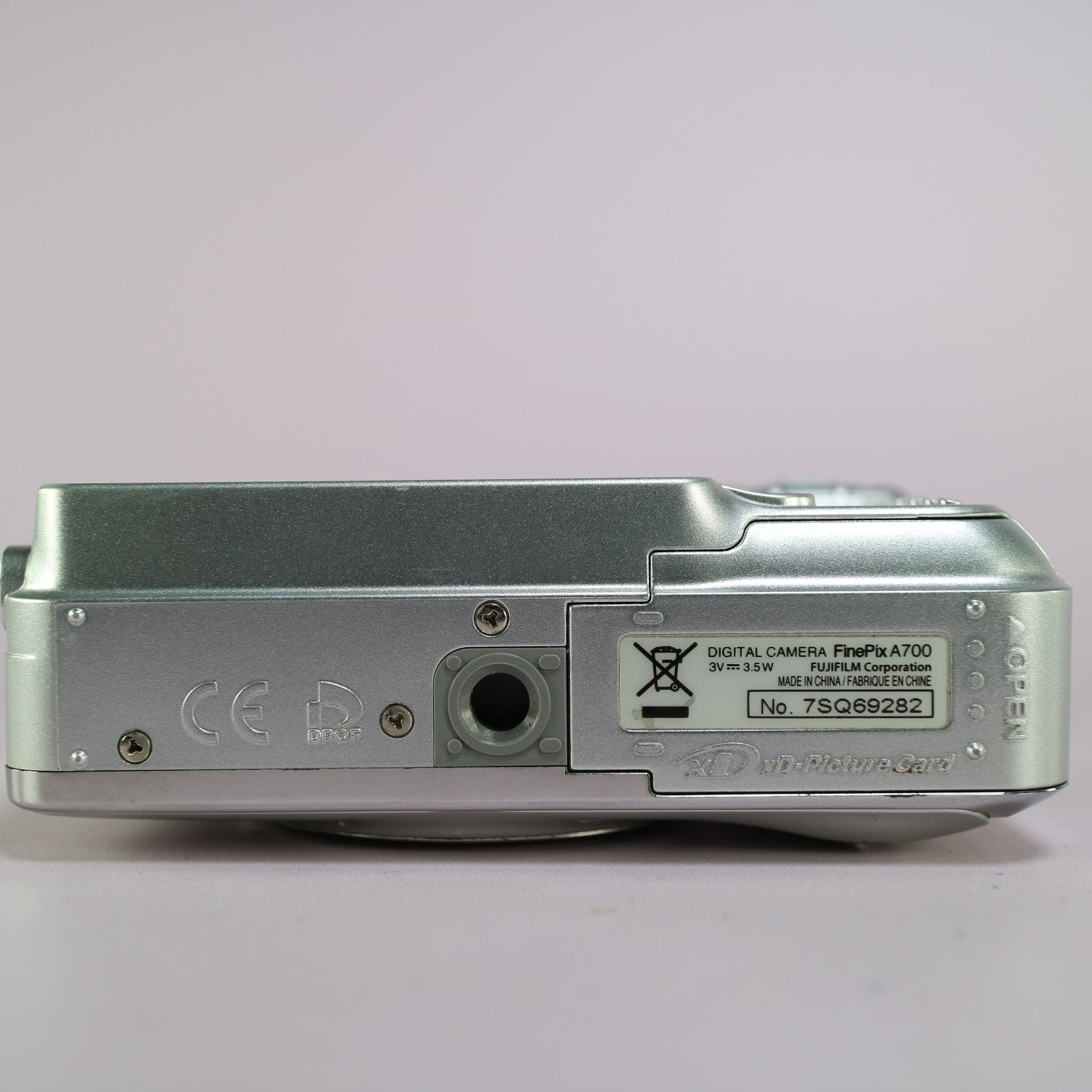 Fujifilm Digital Camera FinePix A700 7.3MP Silver Tested