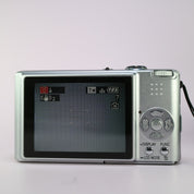 Panasonic Digital Camera Lumix DMC-FX30 7.2MP Silver Tested Full Working Set