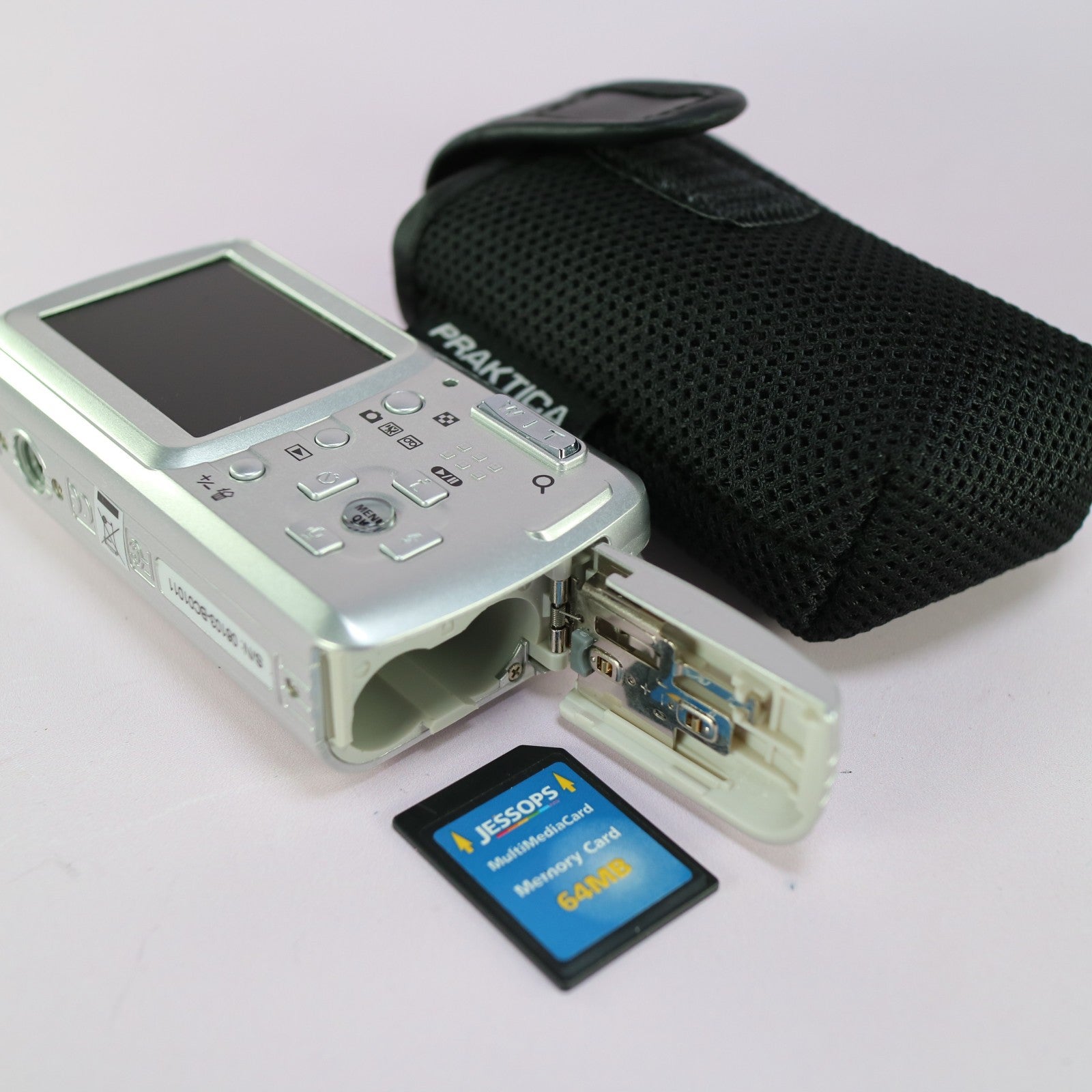 Praktica DC 60 6.0MP Compact Digital Camera Silver Tested