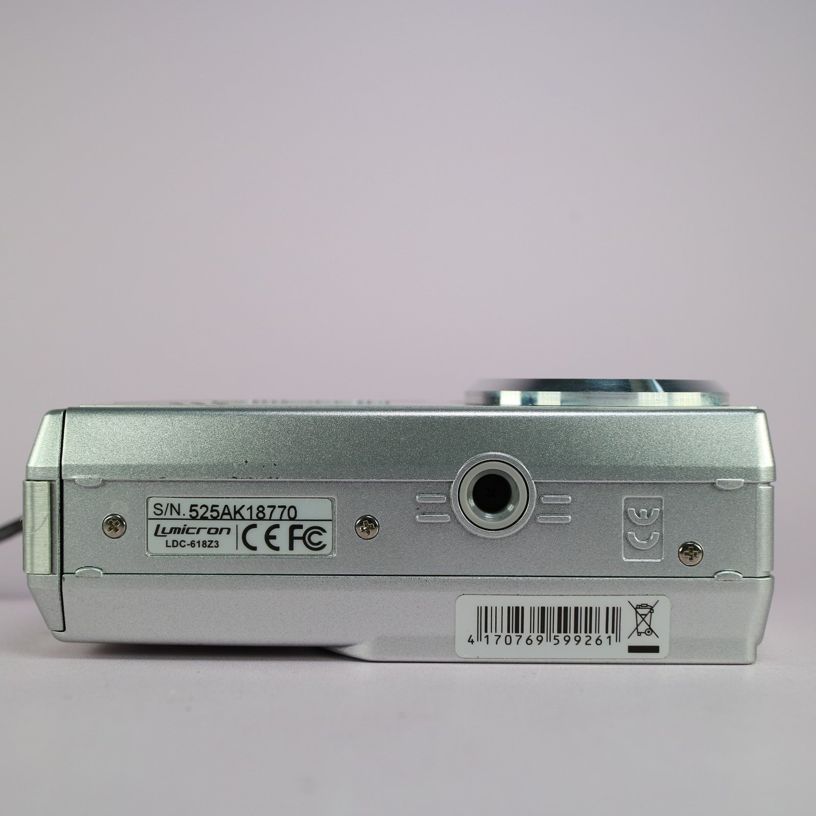 Lumicron Digital Camera LDC-618z3 6.3MP Silver Tested
