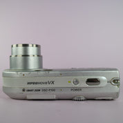 Sony Cybershot DSC-P100 5.1 MP Compact Digital Camera Silver Tested