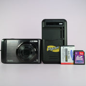 Samsung Digital Camera PL55 12.2MP Black Tested Full Working Set