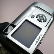 Olympus Digital Camera Camedia C-350 Zoom 3.2MP Silver Tested With xD Card