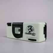 Disney Mickey Wonders Why Pocket Camera 110mm Film Point and Shoot White Tested