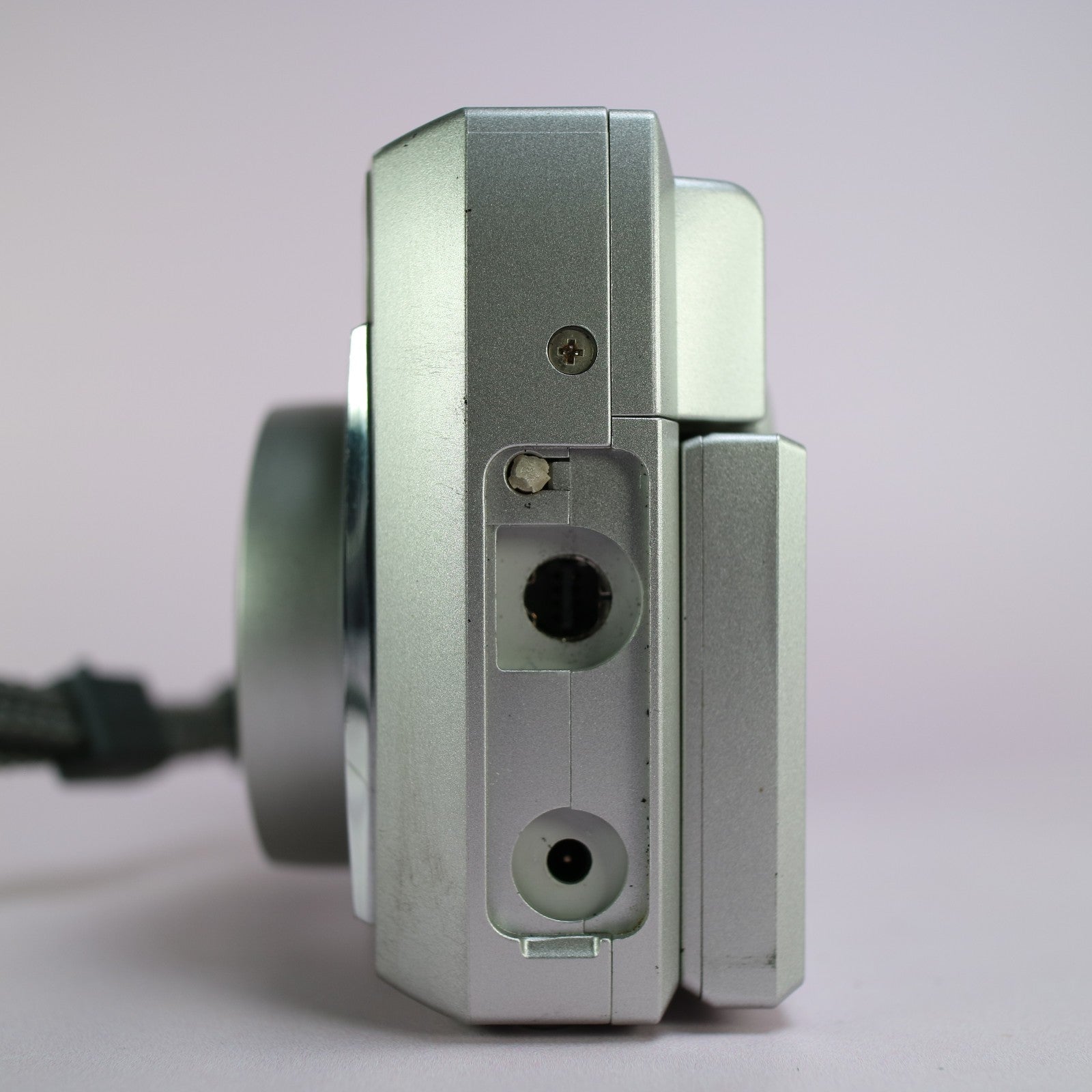 Pentax Digital Camera Optio 33L 3.2MP Silver Flip Screen Tested