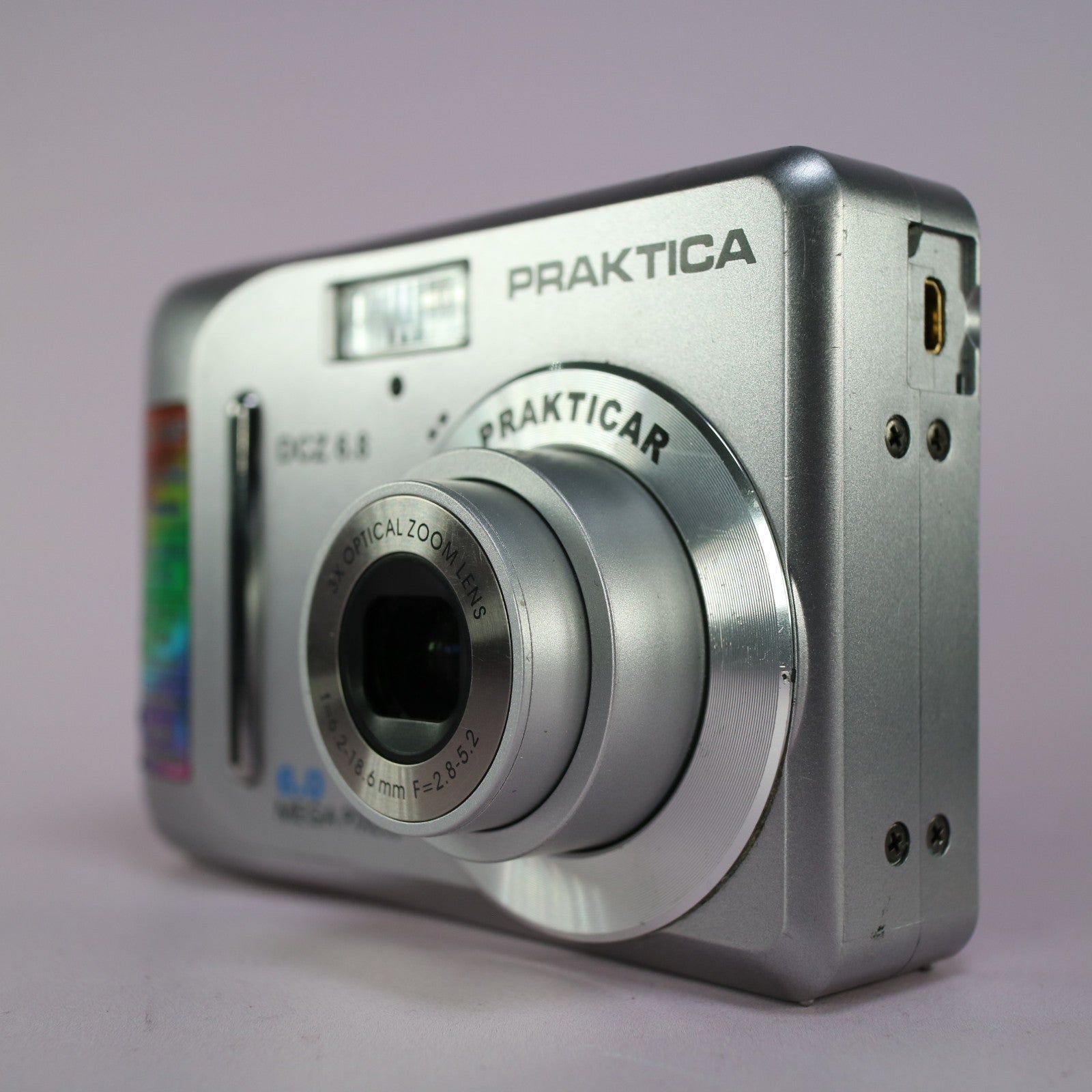 Praktica Digital Camera DCZ 6.8 6.0MP Silver Tested