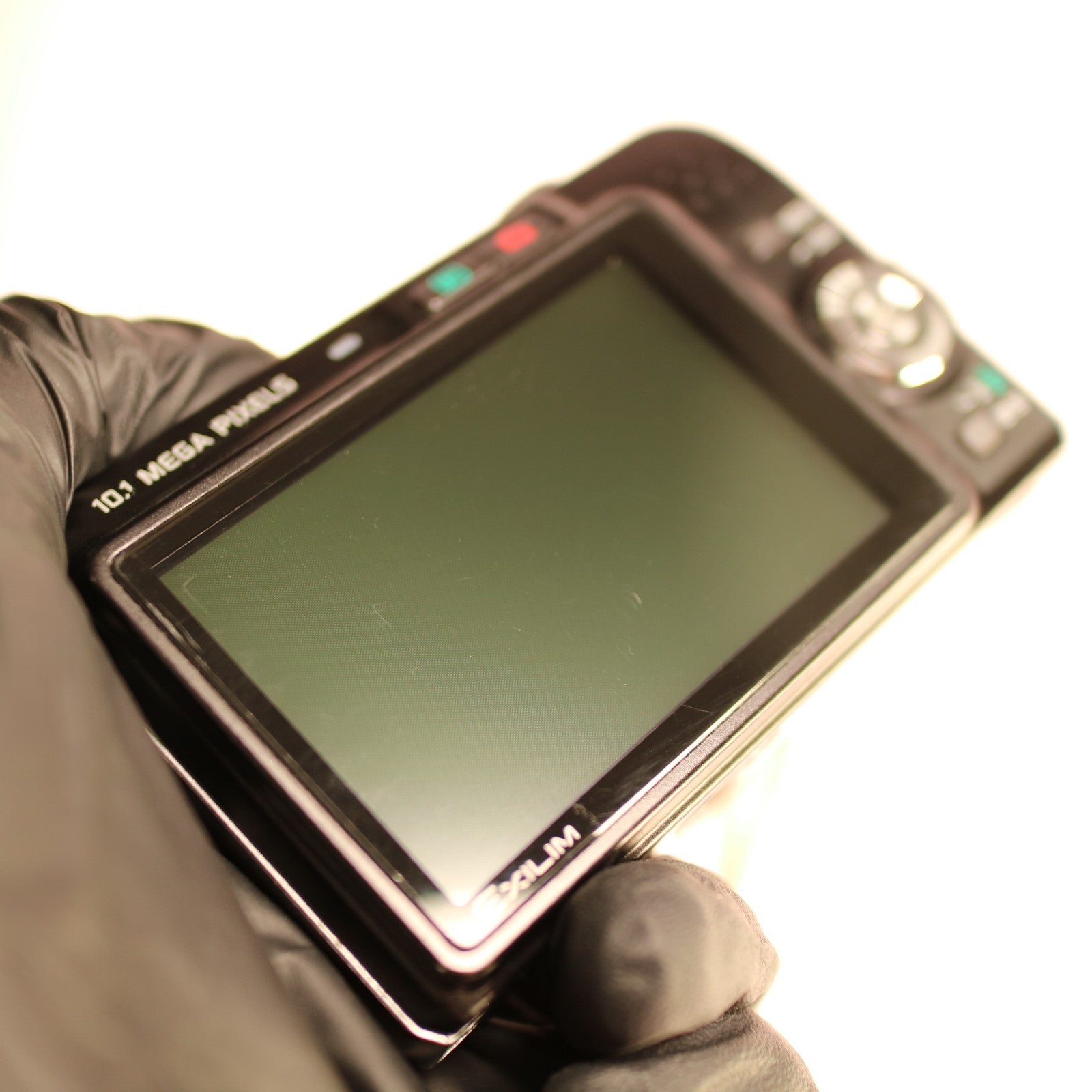 Casio Digital Camera Exilim EX-Z1080 10.1MP Black Tested Full Working Set