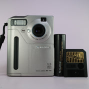 Fujifilm MX-700 1.5MP Compact Digital Camera Silver Tested With Smartmedia Card
