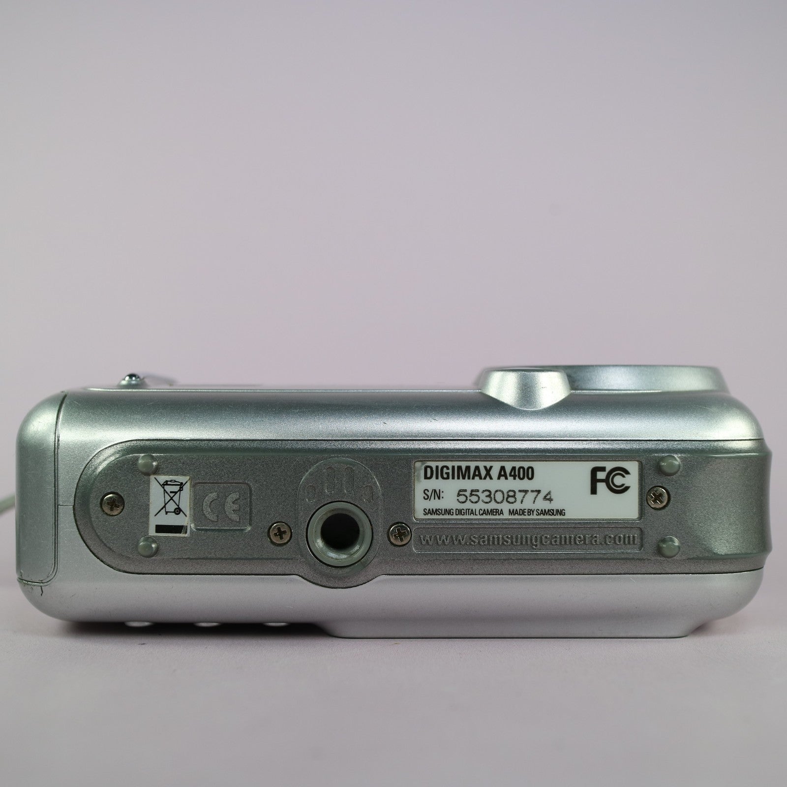Samsung Digital Camera Digimax A400 4.0MP Silver Tested