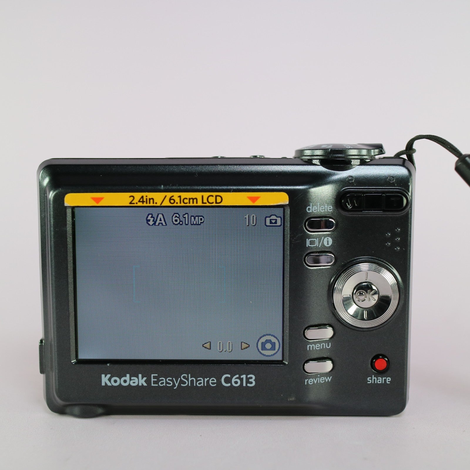 Kodak Digital Camera EasyShare C613 6.0MP Black Tested