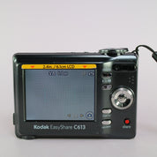 Kodak Digital Camera EasyShare C613 6.0MP Black Tested