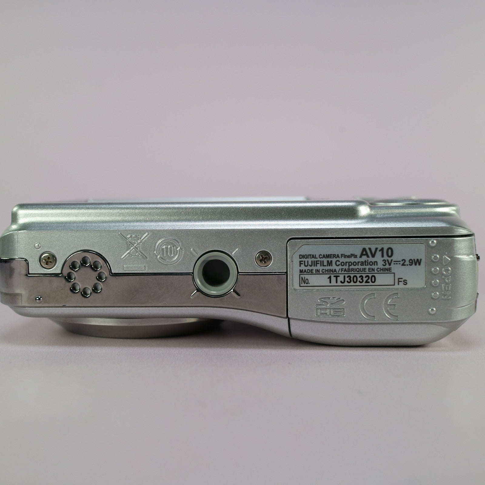 Fujifilm Digital Camera FinePix AV10 10.0MP Silver Tested