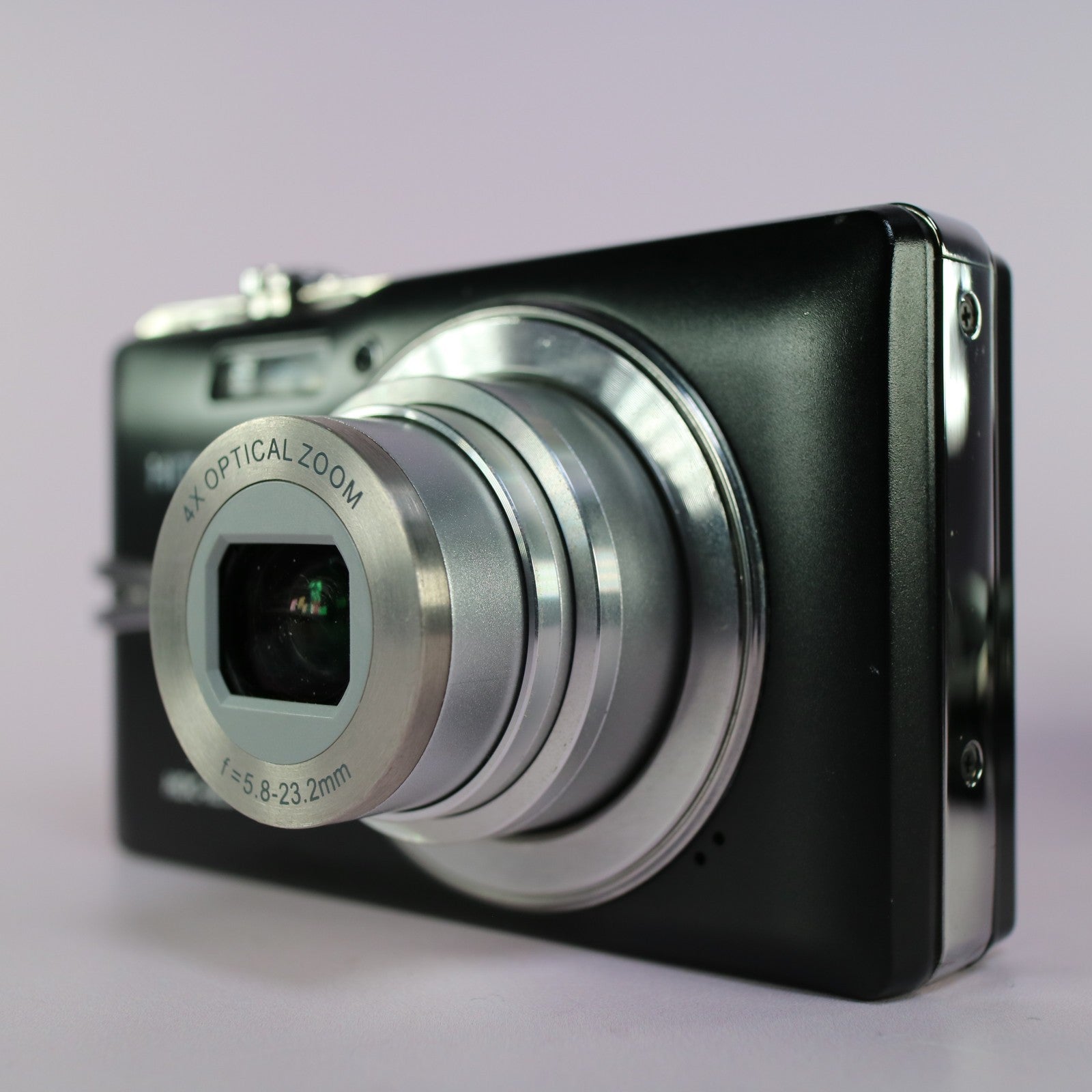 Hitachi Digital Camera HDC-1296E 12.1MP Black Tested Full Working Set