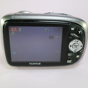Fujifilm Digital Camera FinePix XP10 12.0MP Silver Tested Full Working Set