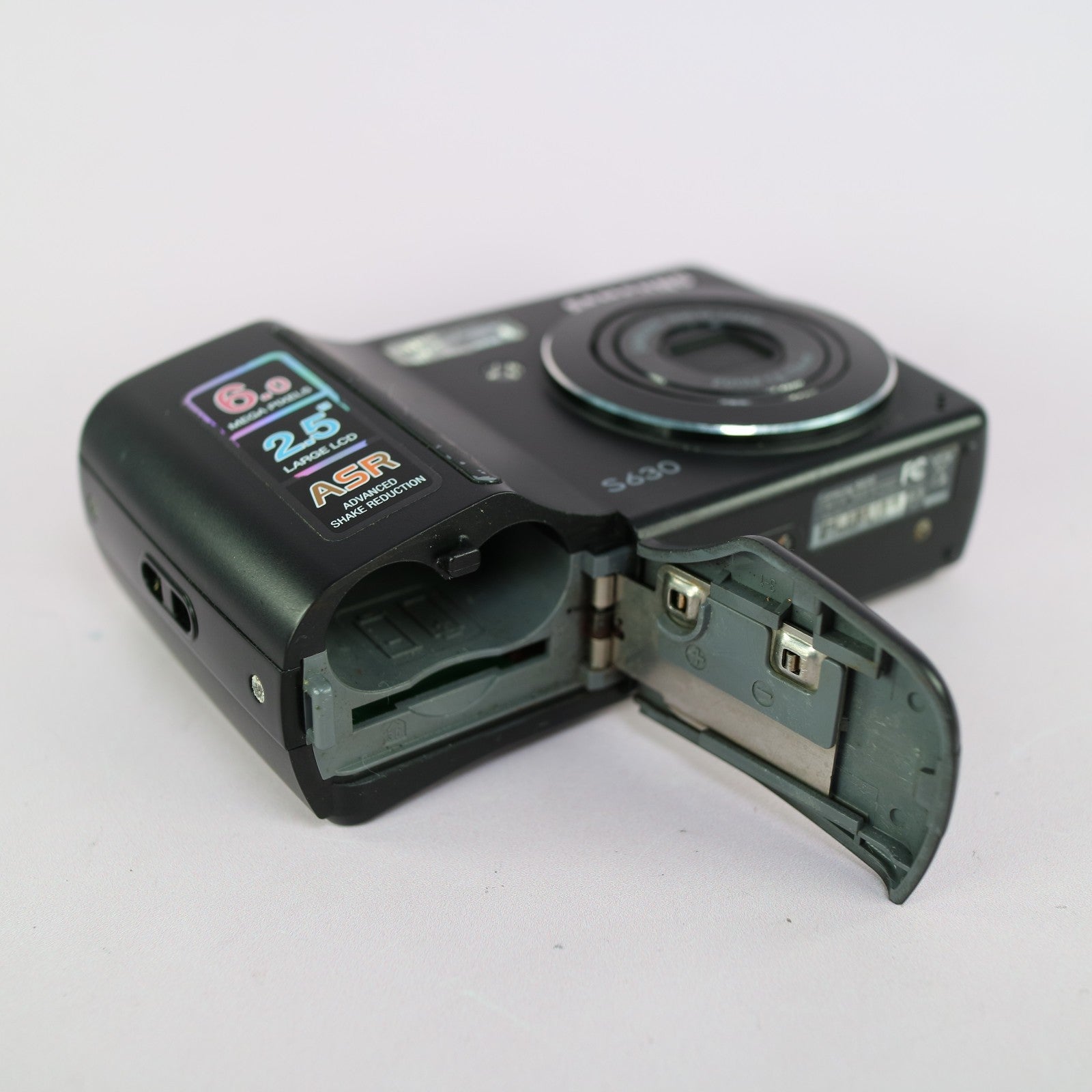 Samsung Digimax S630 6.0MP Compact Digital Camera Black Tested