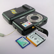 General Electric Digital Camera GE Q1455 14.1MP Black Tested Full Working Set