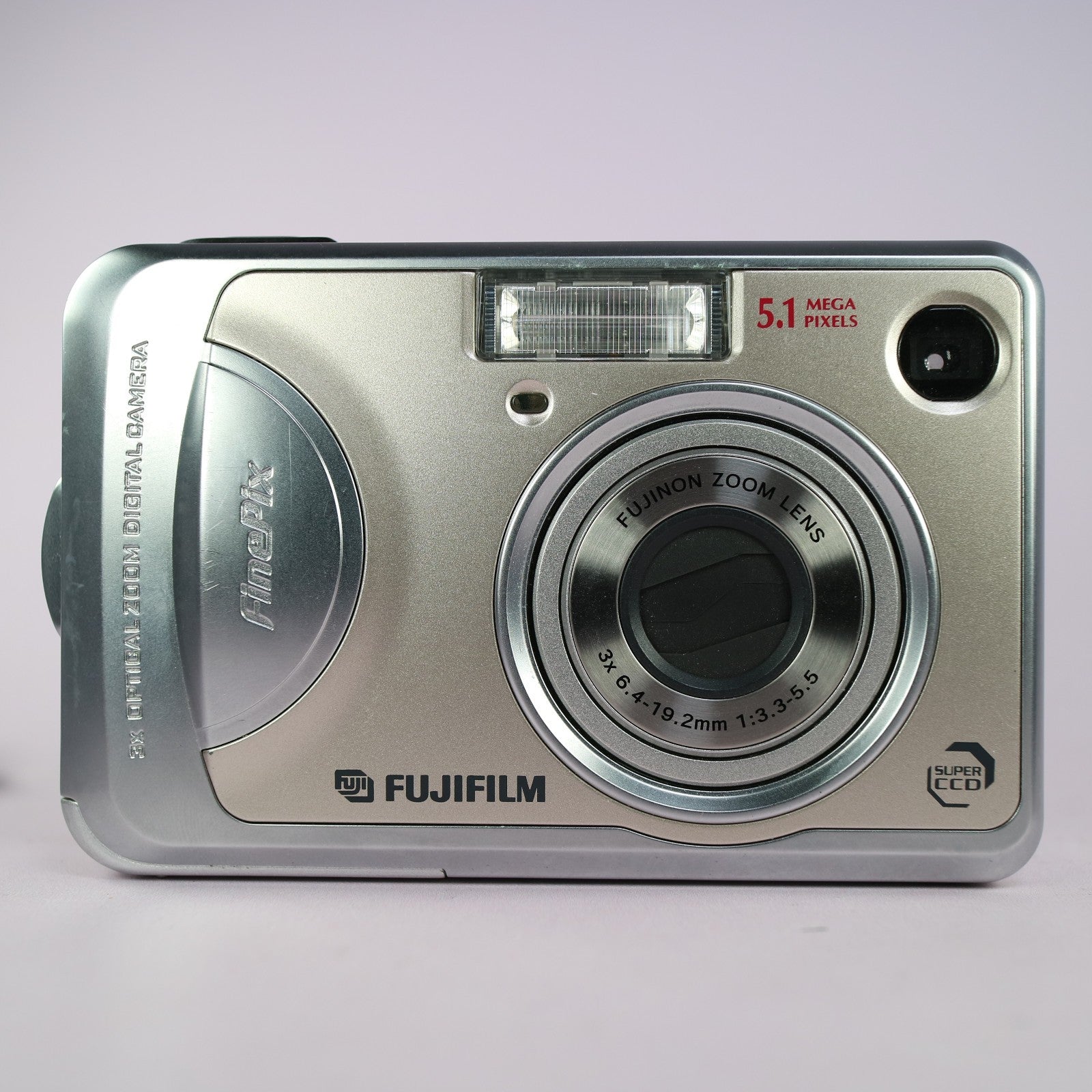 Fujifilm Digital Camera FinePix A510 5.1MP Silver Tested
